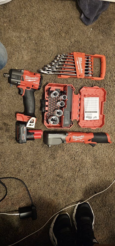 Milwaukee M12 FUEL Power Tool Lot & Accessories