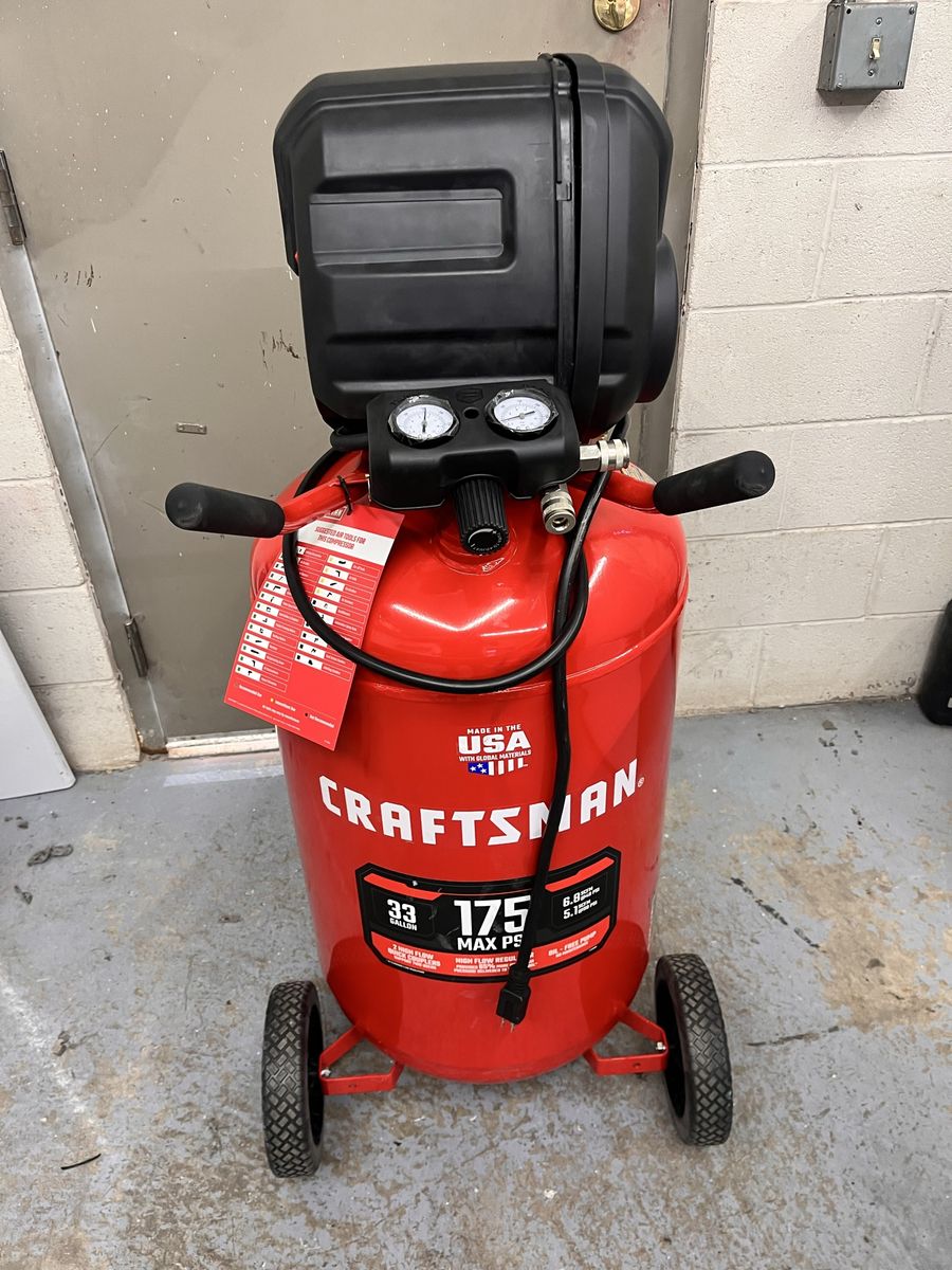 Brand new craftsman 33 gal compressor