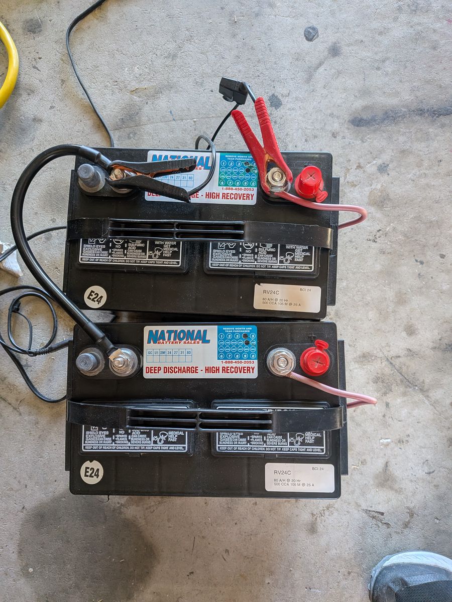 RV, Trailer, or Marine Batteries - 12 volt