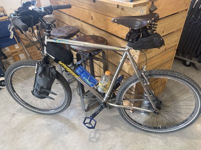 Litespeed Occee Titanium Hardtail Mountain Bike - Large, 26" Wheels, 3x8 Shimano, Jones bars,