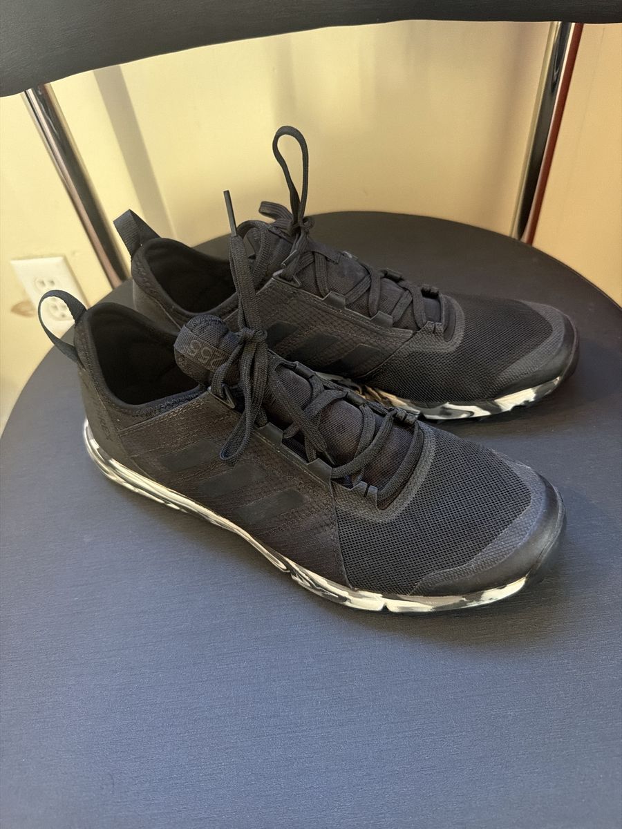 Adidas Terrex Black Athletic Outdoor Sneakers Size 9 Men