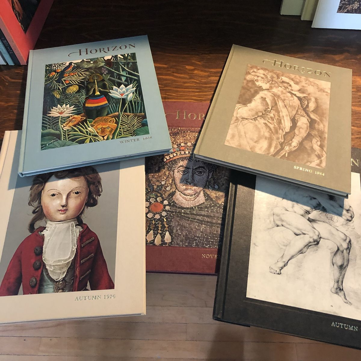 Vintage Horizon A Magazine of the Arts Hardcover Book Collection Lot