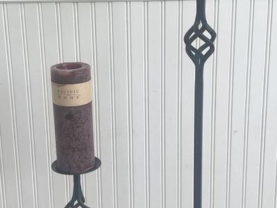 Rod Iron Candle holders