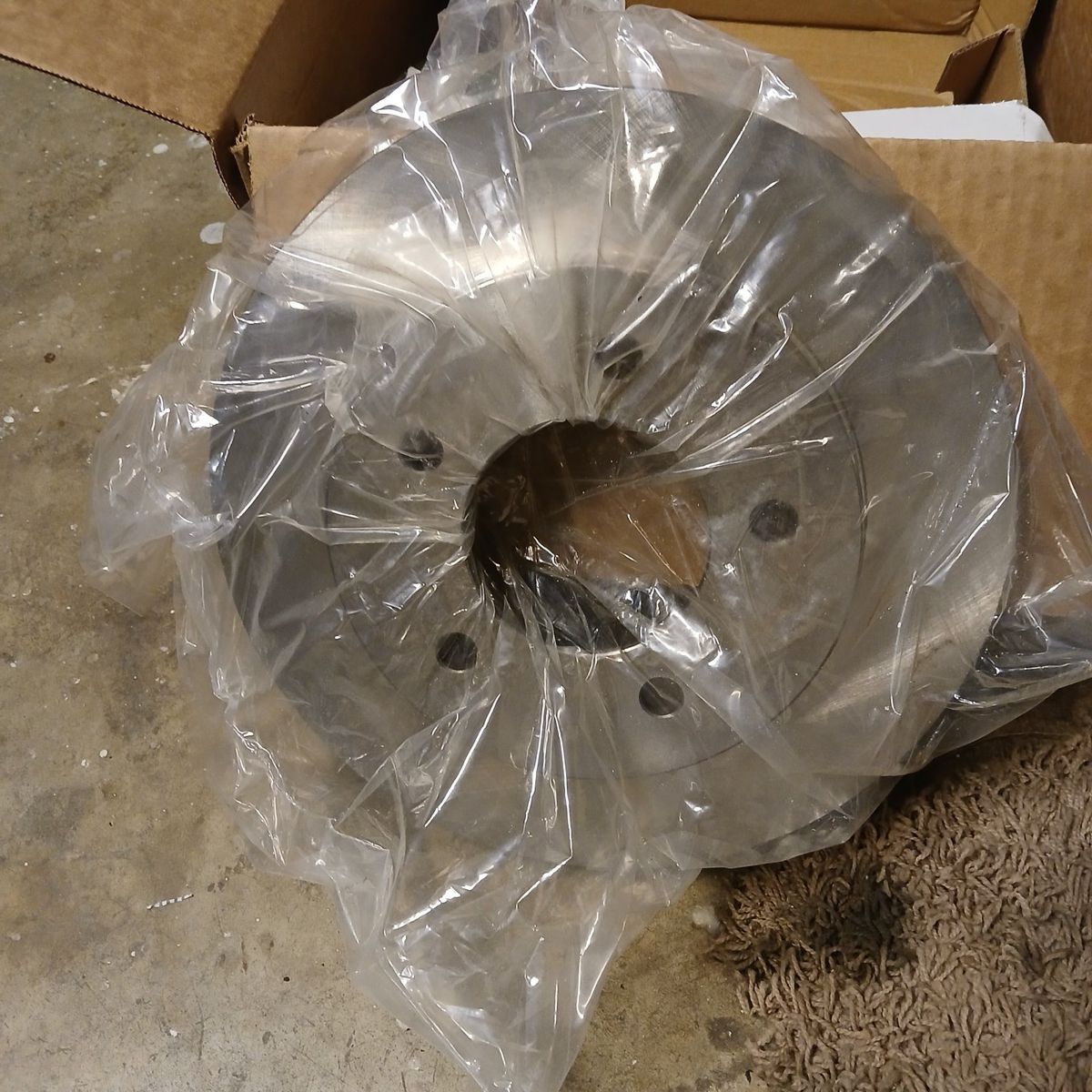 2 new ford 5 on 5 rotors