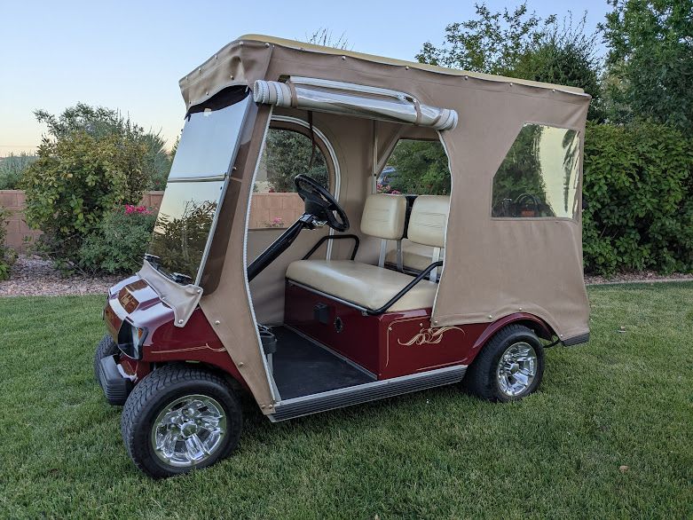 Like new, refurbished Club Car