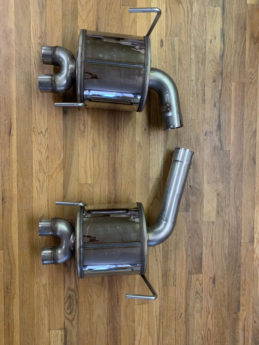 AWE Tuning Track-to-Touring Exhaust Conversion for 2015-2021 Subaru WRX STI WRXSTI   AWE 3815-41006