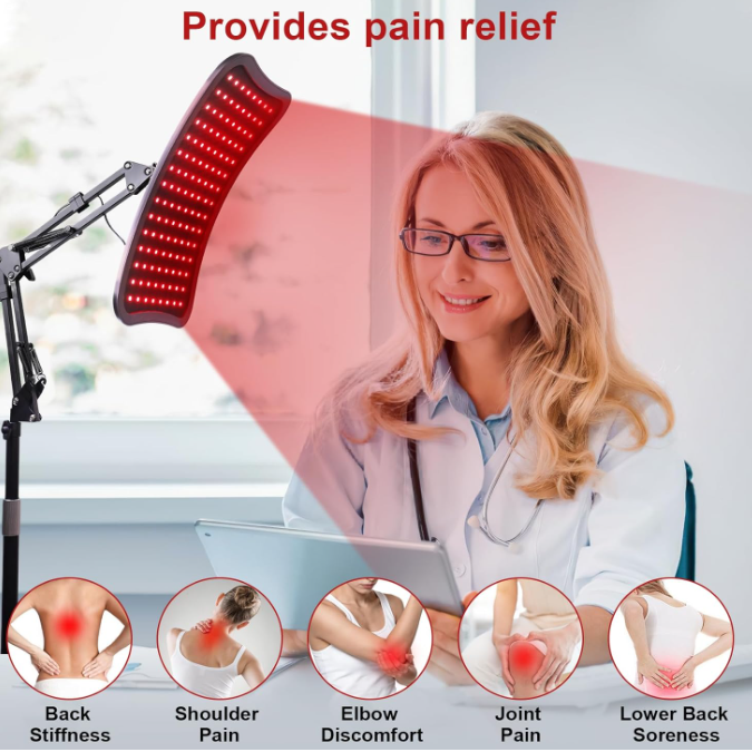 New in box 3 in 1 Red Light Therapy Lamp