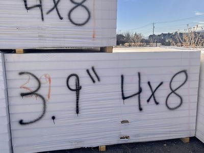 4x8 3.9 Polyiso Rigid Foam Insulation