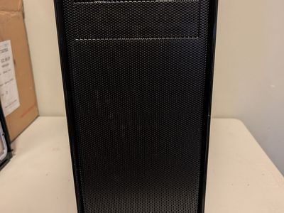 Fractal Design Focus G Mid Tower PC Case - Black Windowed - 2 White LED Fans - ATX 5.25 Bays