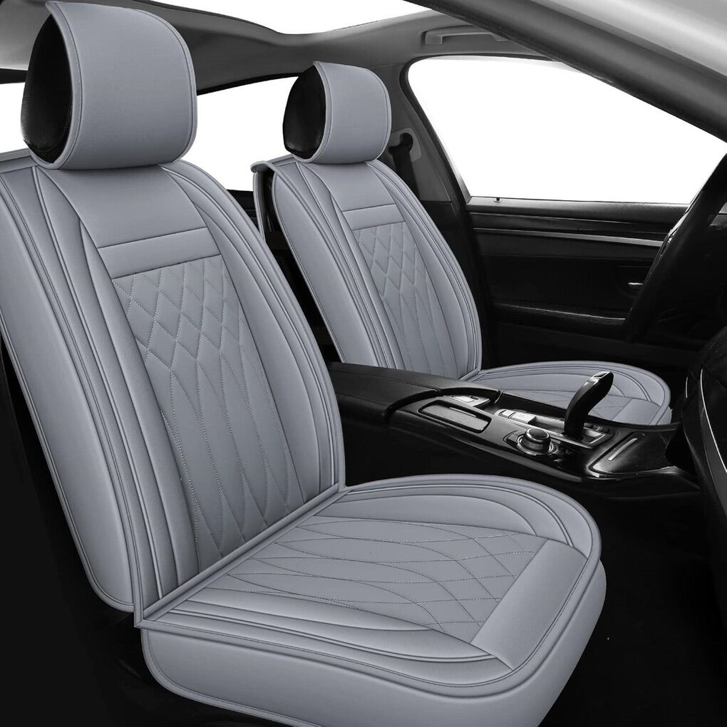 KVS Leather Car Seat Covers - Universal Cushions