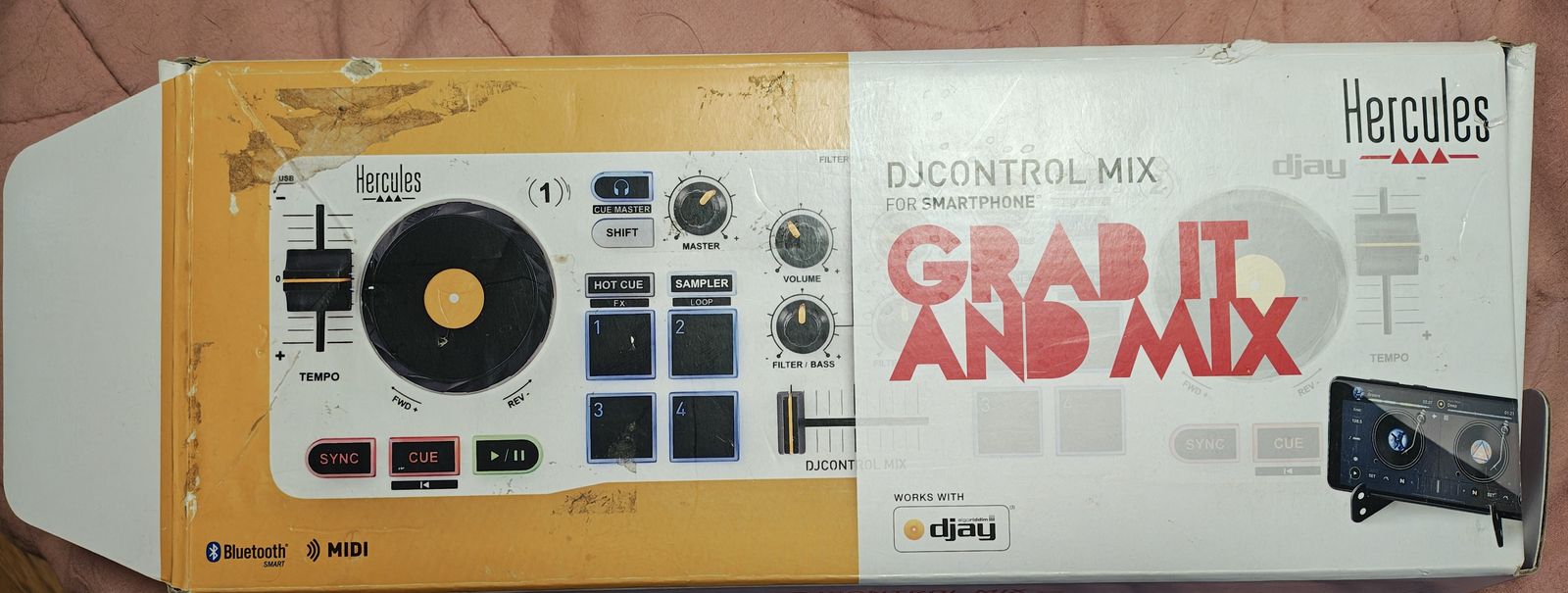 Dj controller smartphone