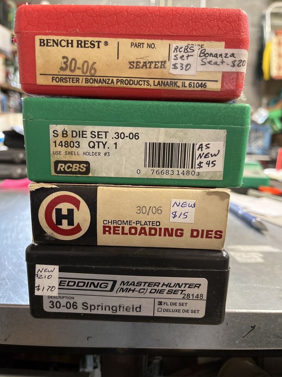30-06 die sets.