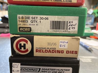 30-06 die sets.
