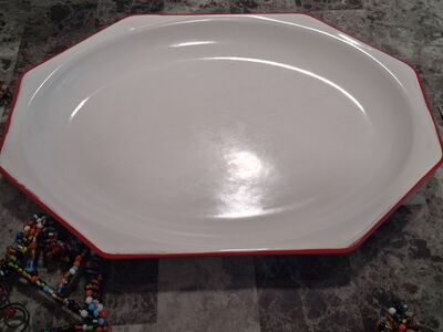 1940s porcelain platter antique