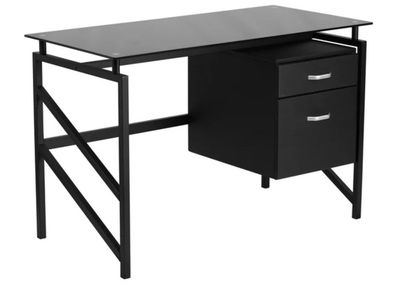 Brand new modern office desk with drawers