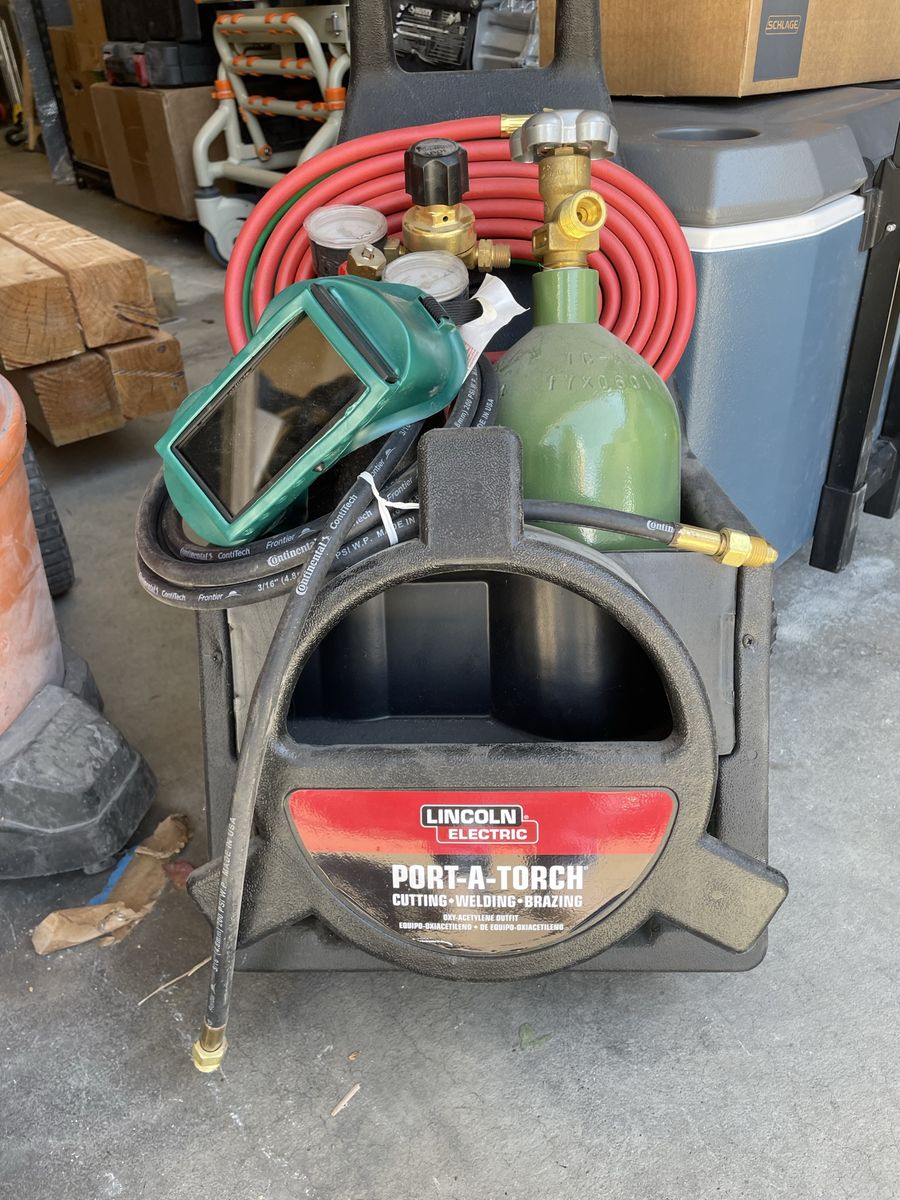 Lincoln Electric Port-A-Torch for Cutting Welding and Brazing. Never been used.