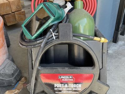 Lincoln Electric Port-A-Torch for Cutting Welding and Brazing. Never been used.