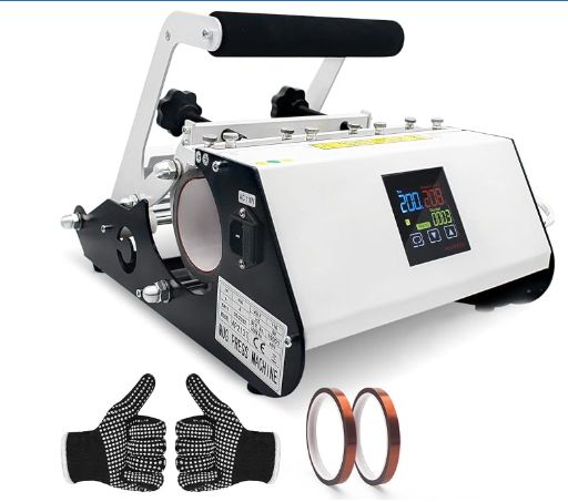 110v Mug Heat Press Machine for 11oz 15oz 20oz 30oz Tumblers and Mugs