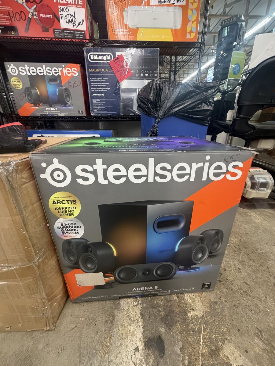 SteelSeries Arena 9 5.1 USB Surround Sound Gaming Speaker System