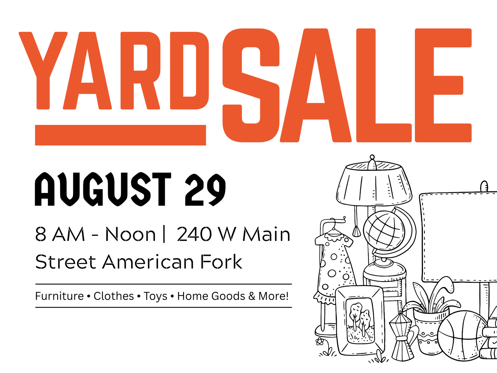 Yard Sale | American Fork