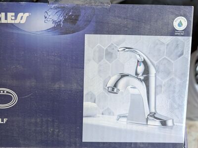 chrome faucet