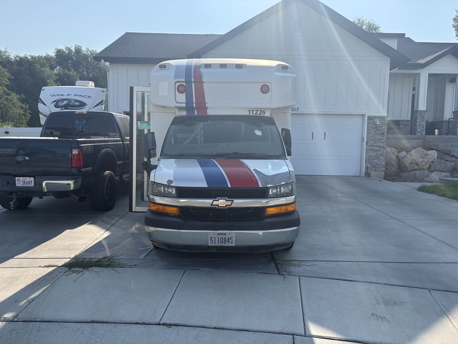 2011 Chevy G3500 Duramax Bus – RV / Food Truck / Skoolie Conversion – $12,500 OBO