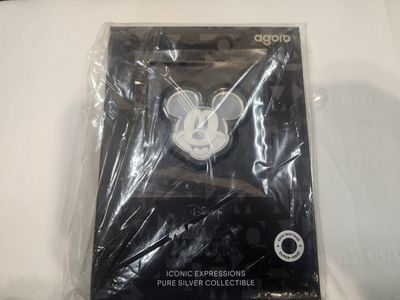 1/2 troy oz .999 pure silver Mickey Mouse