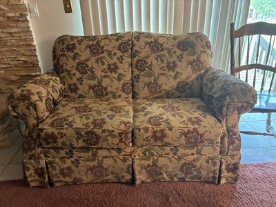Love seat/sofa set.
