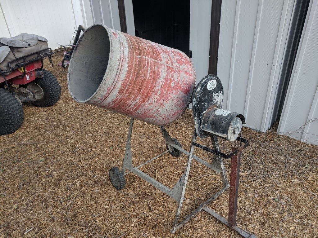 Electric Cement Mixer