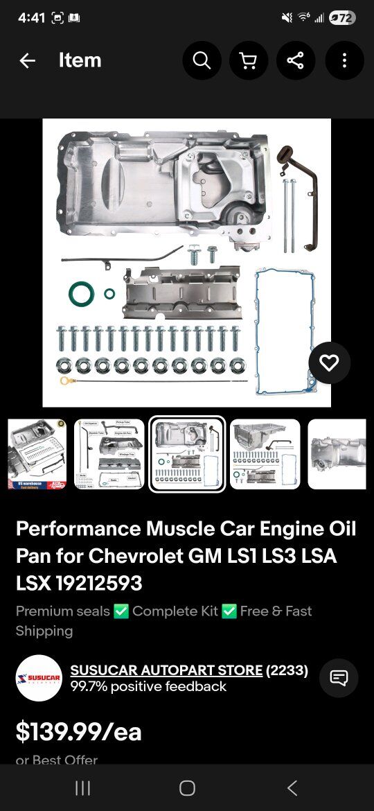 performance oil pan