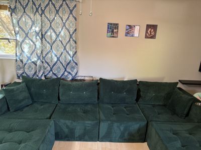 Green Cloud Couch