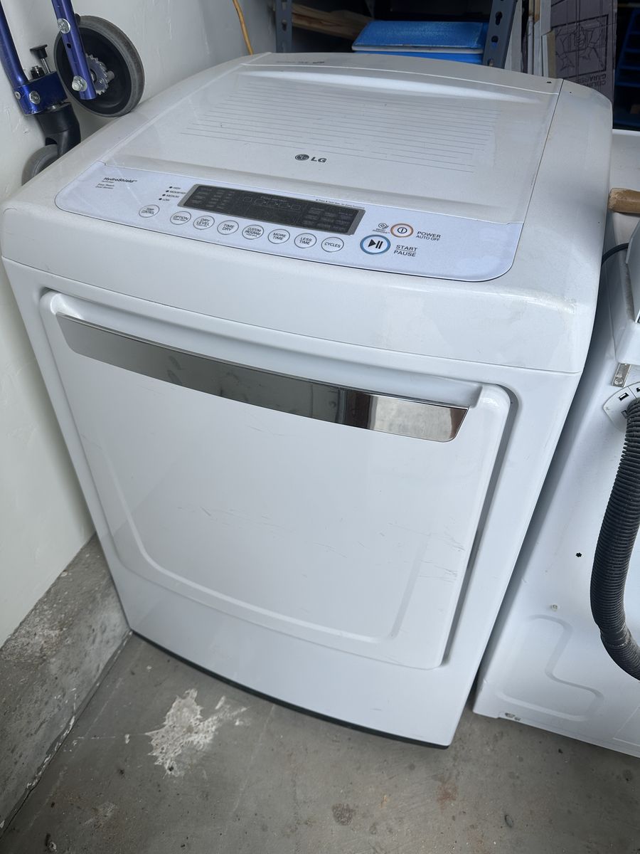 LG gas dryer