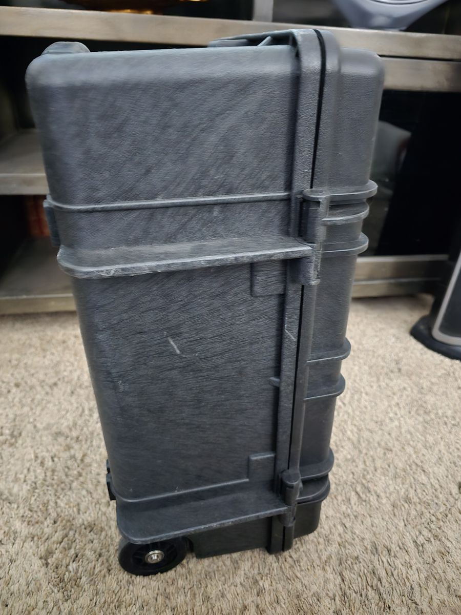 Pure Outdoor by Monoprice Weatherproof Hard Case with Wheels and Customizable Foam, 30 x 19 x 15