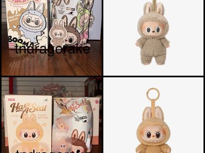 POP MART x The Monsters Labubu - Exciting Macaron and Have A Seat Series Vinyl Plush Pendant
