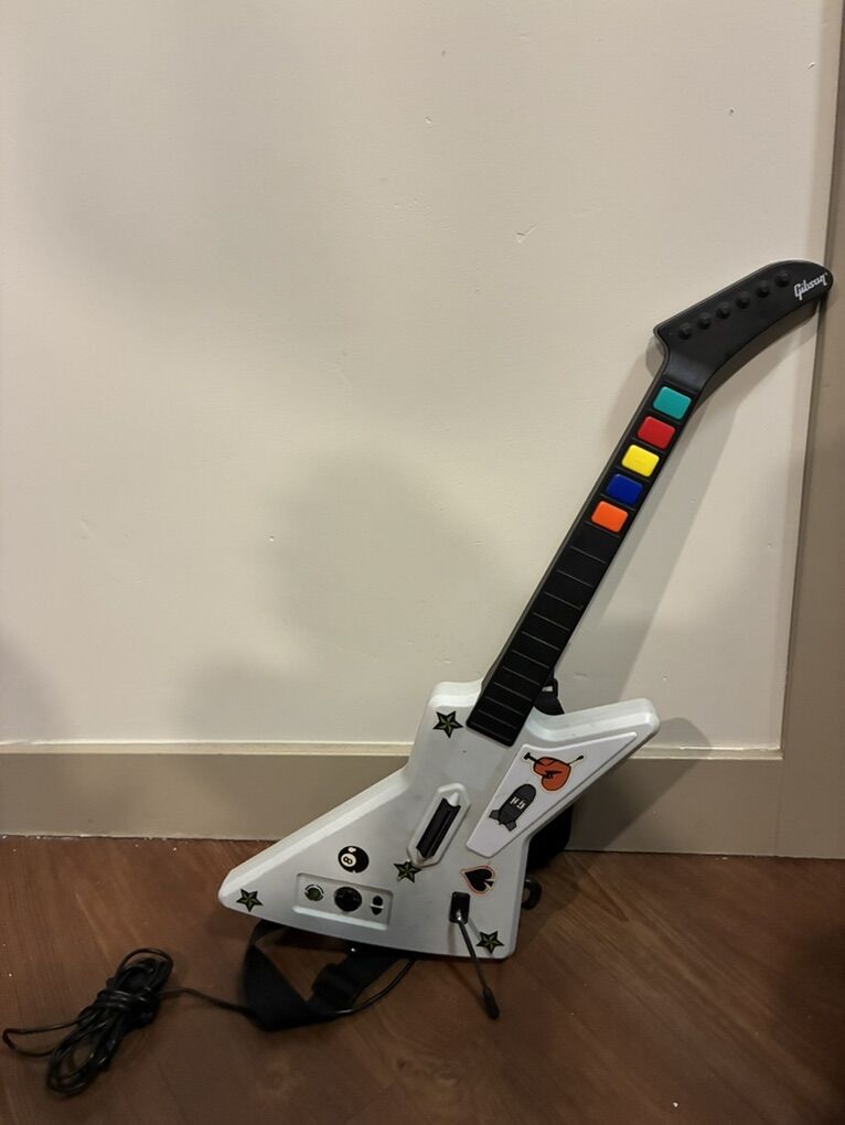 Xbox 360 Guitar Hero Gibson TESTED