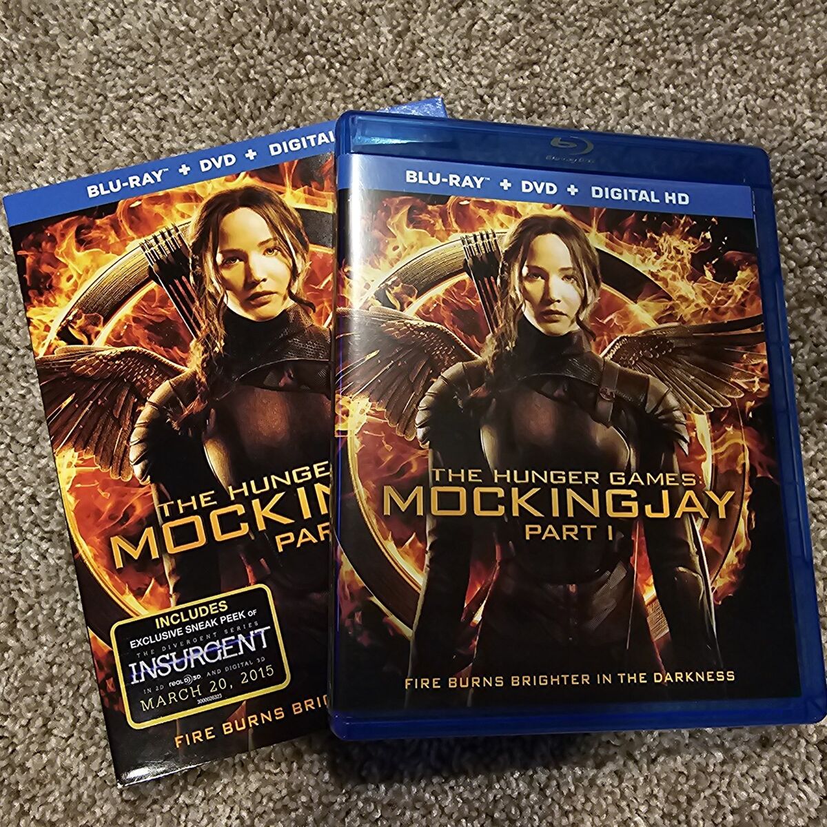 The Hunger Games Mockingjay - Part 1 Bluray