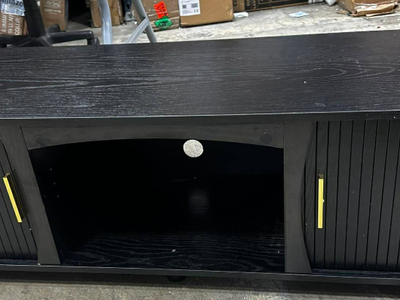 58 inc x 16 inc Mid Century Modern Oval Coffee Tables with Storage and Charging Station for Living Room