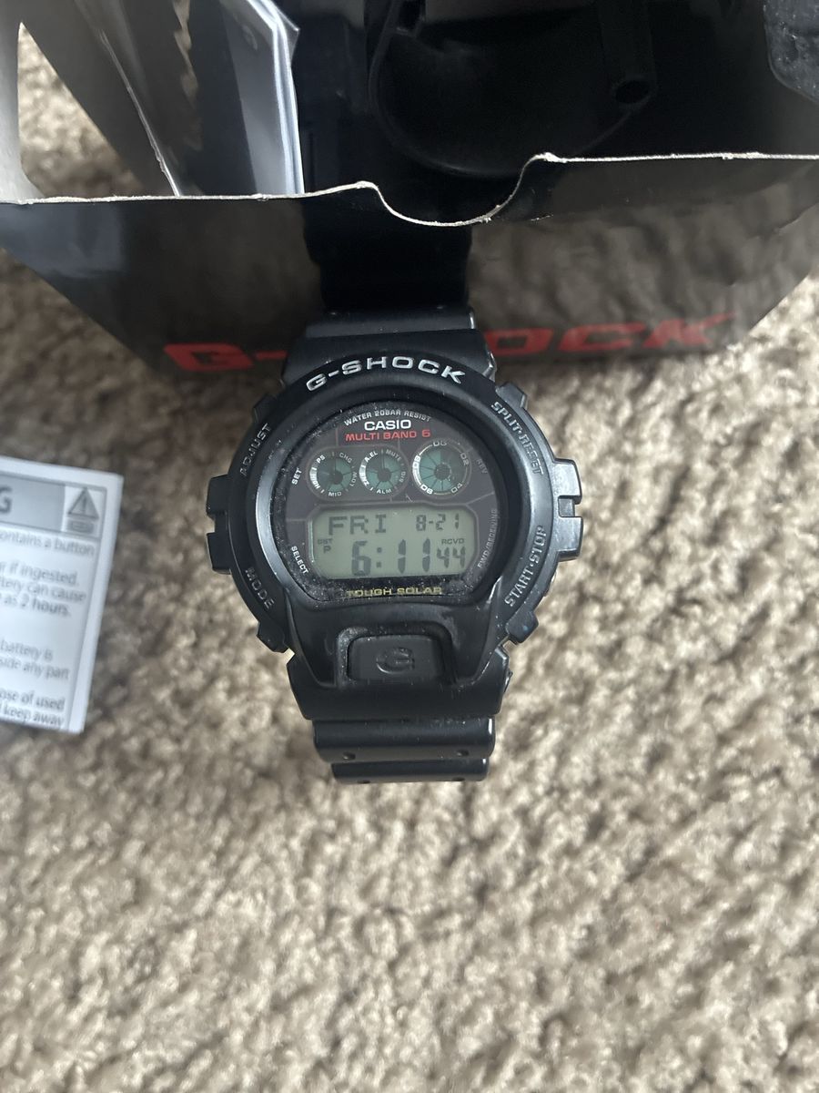 Casio G-Shock GW-6900 Tough Solar Multi Band 6 Digital Watch