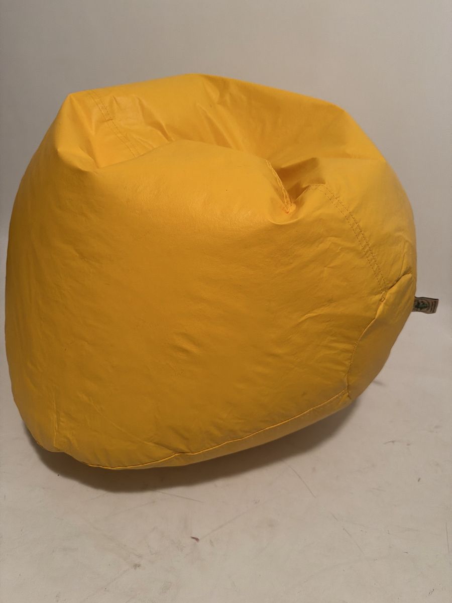 Yellow Beanbag Chair - Comfortable & Versatile Seating and versatile.