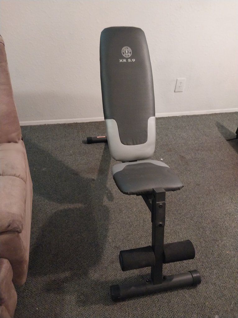 Golds Gym weight bench
