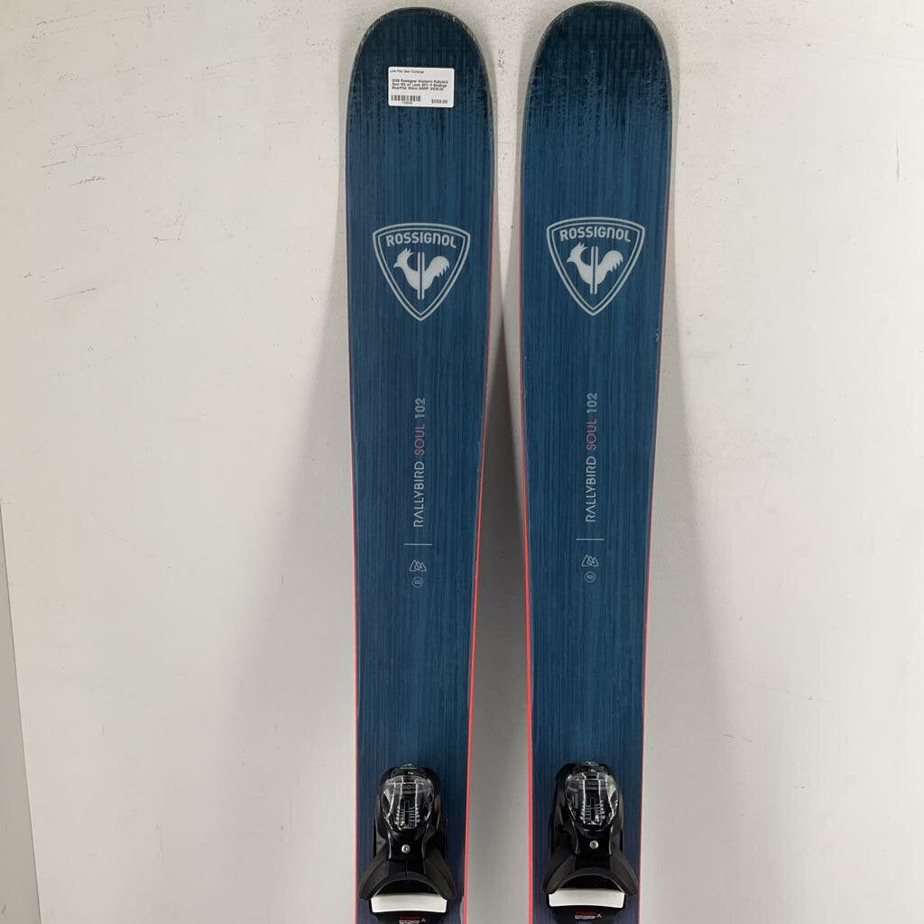 2026 Rossignol Women's Rallybird Soul 102 w/ Look SPX 11 Bindings