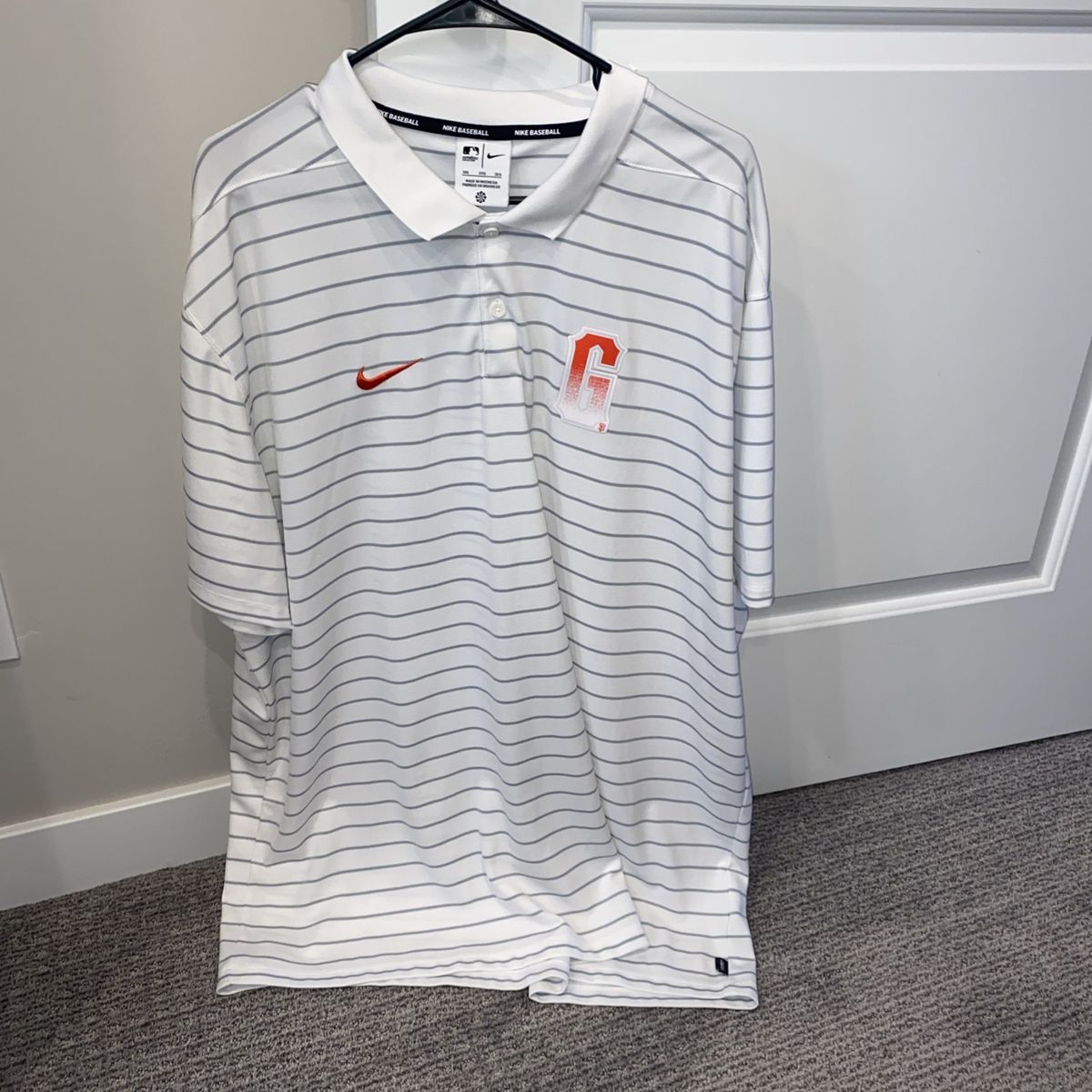 SF Giants Nike Authentic City Collection Polo 3XL NEW