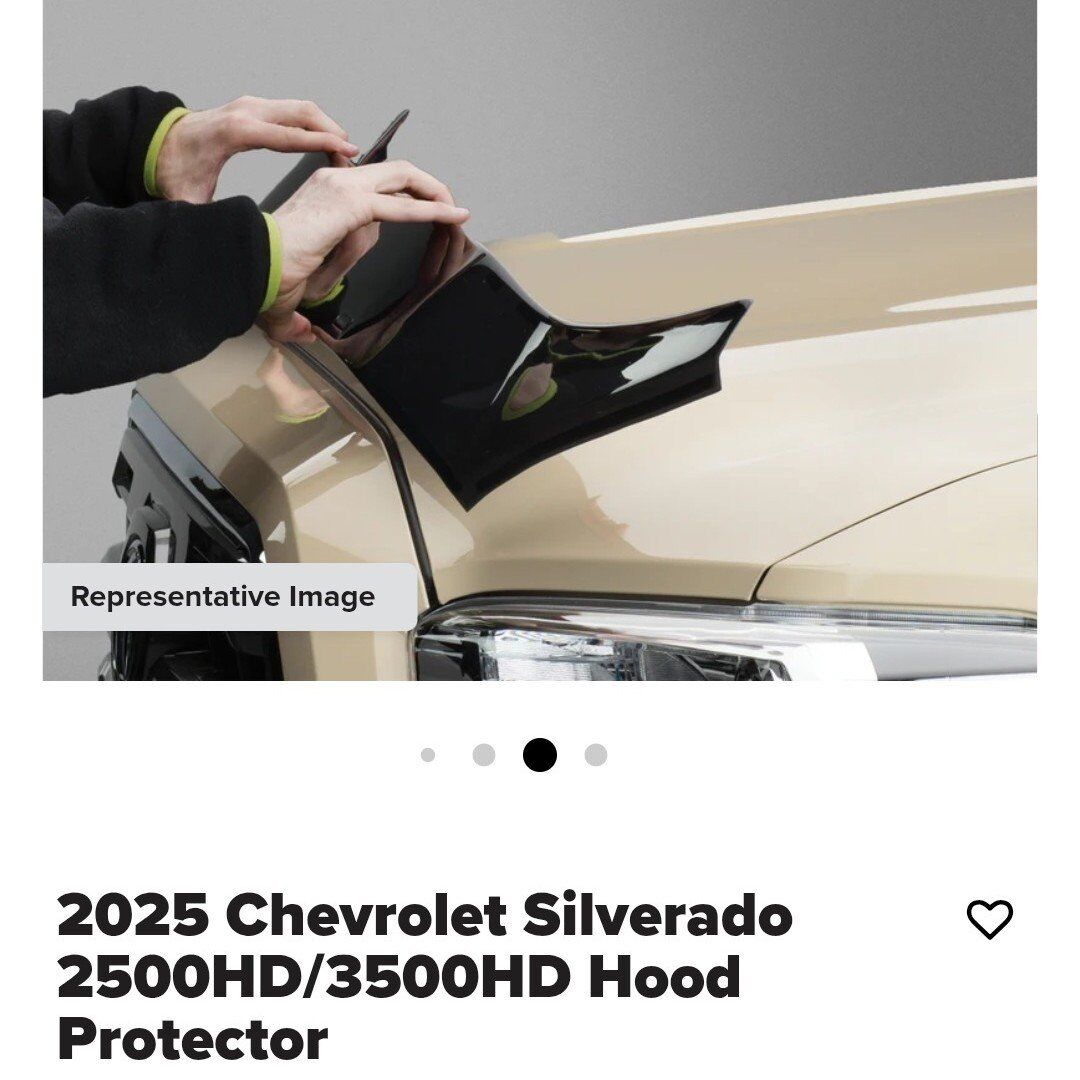 20-25 Chevy Silverado Hood protector