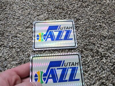 Utah Jazz Holographic Stickers (free)