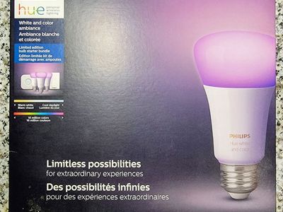 Philips Hue White and Color Ambiance Limited Edition Bulb Starter Bundle