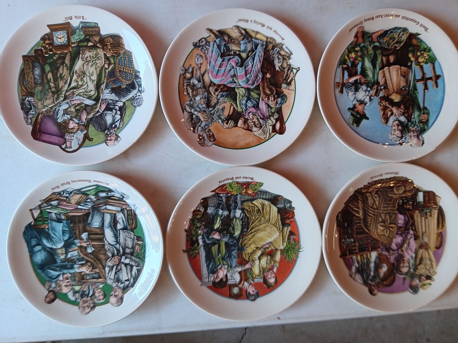 11 plates $10 each or all 11 for $70