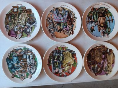 11 plates $10 each or all 11 for $70