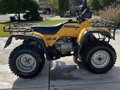 Honda Foreman 2003 4x4 T4M ATV - Yellow, Manual Shift, Utility Racks