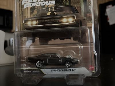 *CHASE* Hot Wheels Premium Fast & Furious 1970 Dodge Charger R/T Die-Cast Car HNW46