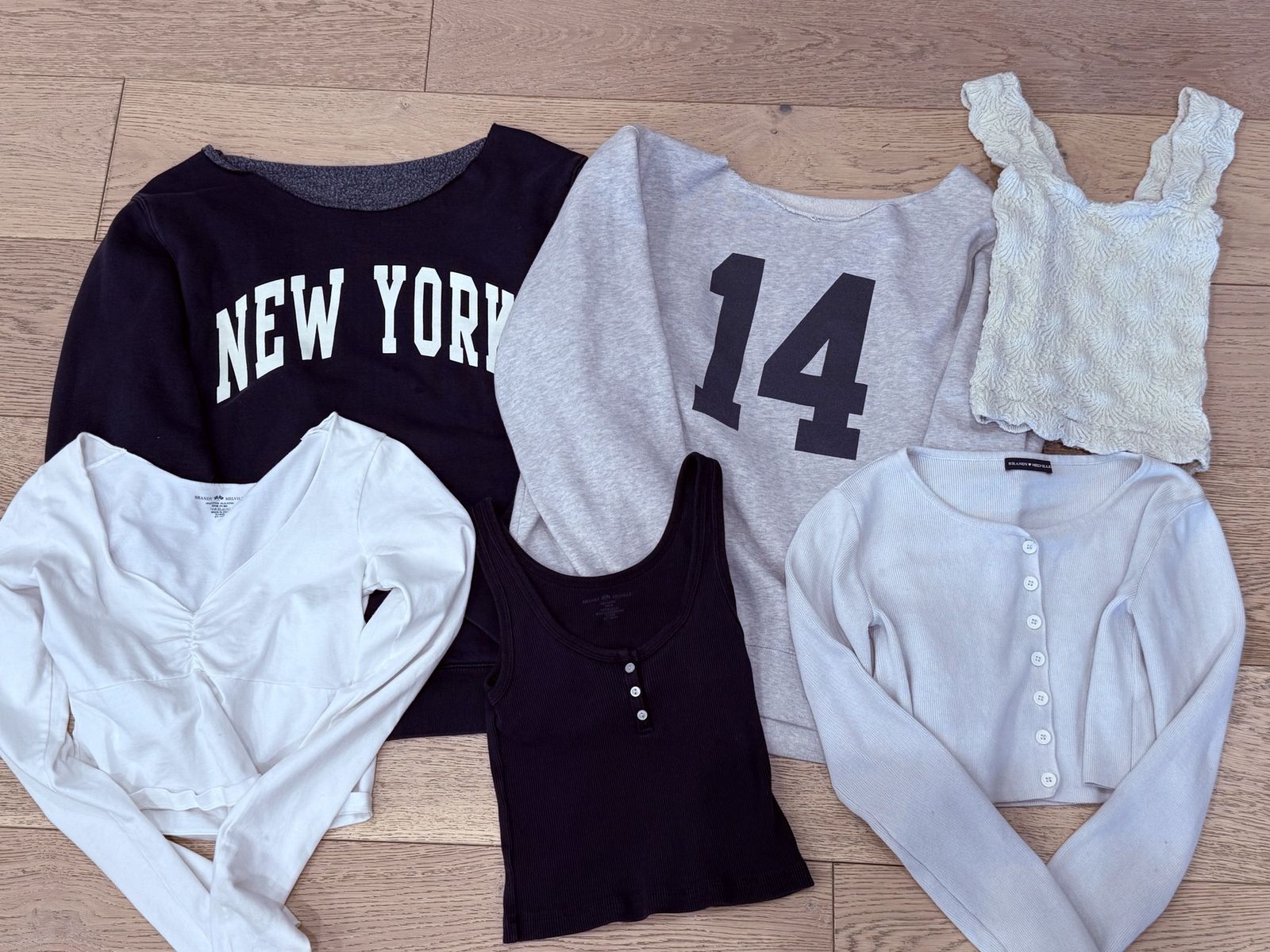 Brandy Melville Teen Girls Clothing Lot Of 6